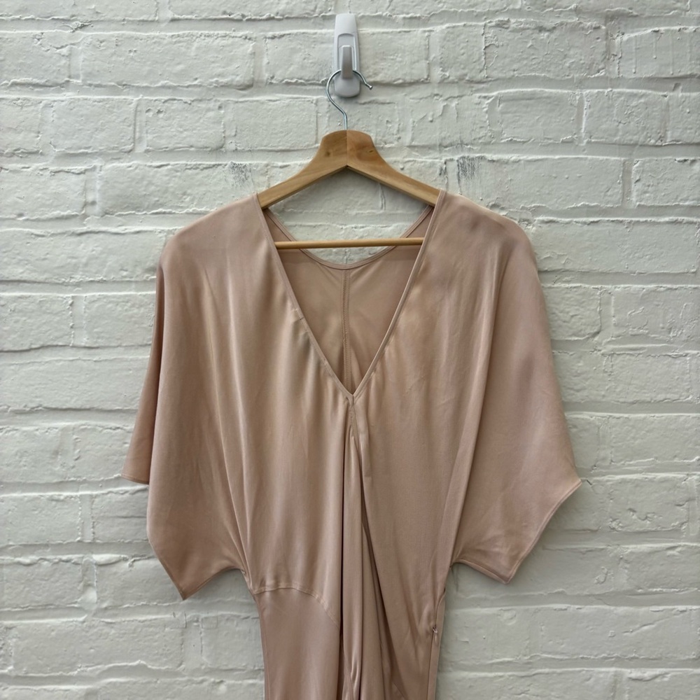 & Other‎ Stories || Seamed Paneled Bias Dress Blush Medium NWT - Picture 5 of 12